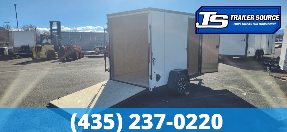 6x10 Look ST DLX Enclosed Cargo Trailer - 6'0" Interior - 3.5K GVWR - Alloy Wheels, Black Out Package