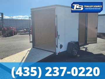 6x10 Look ST DLX Enclosed Cargo Trailer - 6'0" Interior - 3.5K GVWR - Alloy Wheels, Black Out Package