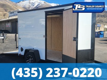 6x10 Look ST DLX Enclosed Cargo Trailer - 6'0" Interior - 3.5K GVWR - Alloy Wheels, Black Out Package