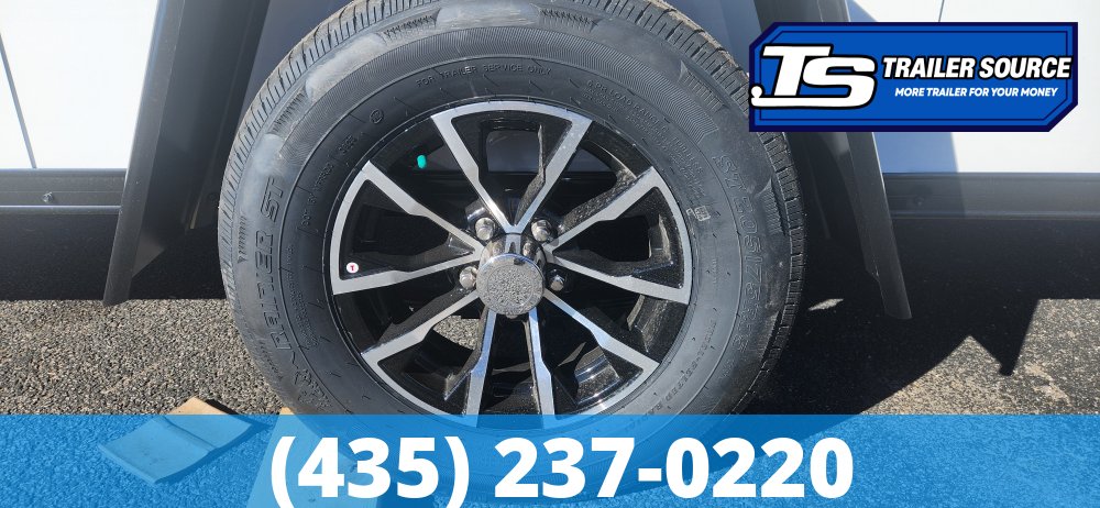 6x10 Look ST DLX Enclosed Cargo Trailer - 6'0" Interior - 3.5K GVWR - Alloy Wheels, Black Out Package