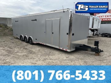 8.5x34 American Hauler Silver Hawk Enclosed Car Hauler