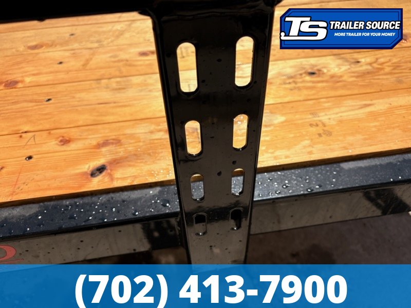 7x14 Echo EA-14-15T Utility Trailer - 7K GVWR - Tire Chocks