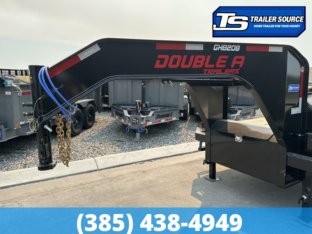 8.5x32 Double A Pro Series GHB Conqur Ramps Gooseneck Equipment
