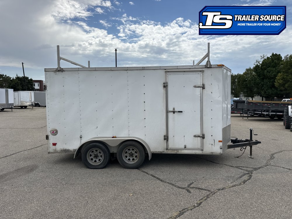 7x14 Wells Cargo FastTrac Enclosed Cargo Trailer - 7K GVWR - Barn Doors