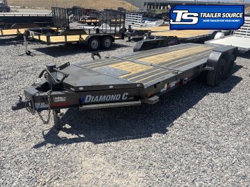 7x20 Diamond C HDT 210 Tilt Trailer - 20K GVWR - Winch Plate
