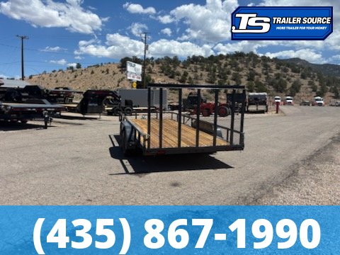 7x18 Lamar UC Tandem Axle Utility Trailer - 7K GVWR -