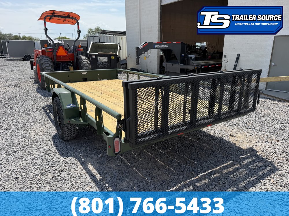 7x14 Diamond C PSA 106 Venture Series Utility Trailer - 6K GVWR -