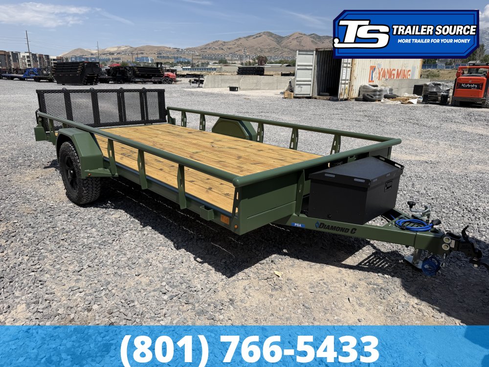 7x14 Diamond C PSA 106 Venture Series Utility Trailer - 6K GVWR -