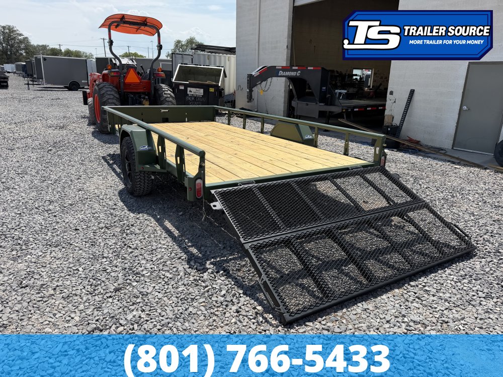 7x14 Diamond C PSA 106 Venture Series Utility Trailer - 6K GVWR -