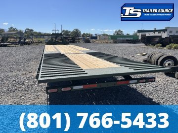 8.5x40 Diamond C FMAX-HDT 212 Gooseneck Hydraulic Dovetail Equipment Trailer - 25.9K GVWR - ABS Brakes, Hydraulic Jack(s)