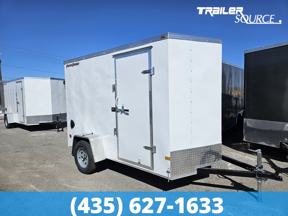 6x10 Wells Cargo FastTrac 6'6" Interior Single Axle Enclosed Cargo