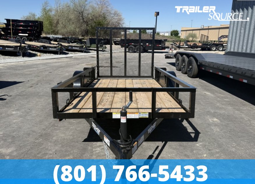 5x10 Top Hat Single Axle Utility