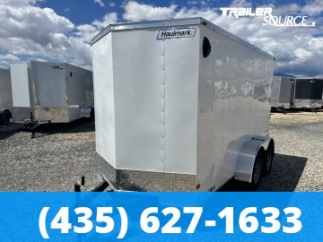 6x12 Haulmark Passport 6'6" Interior 7K Tandem Axle Enclosed Cargo Trailer