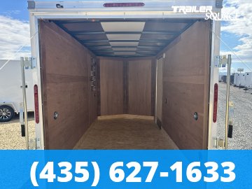 6x12 Haulmark Passport 6'6" Interior 7K Tandem Axle Enclosed Cargo Trailer