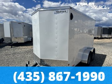 6x12 Haulmark Passport 6'6" Interior 7K Tandem Axle Enclosed Cargo Trailer