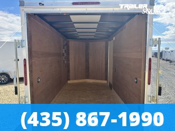 6x12 Haulmark Passport 6'6" Interior 7K Tandem Axle Enclosed Cargo Trailer