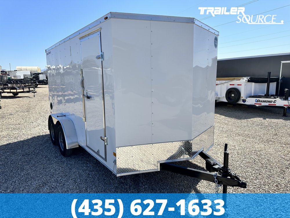 7x14 Wells Cargo FastTrac 6'6" Interior 7K Tandem Axle Enclosed Cargo