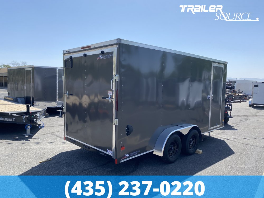 7x16 American Hauler Arrow Deluxe 7'0" 7K Tandem Axle Enclosed Cargo