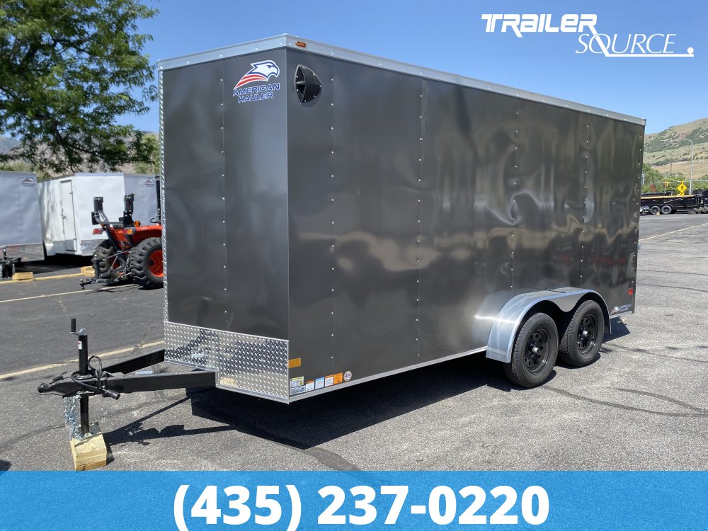 7x16 American Hauler Arrow Deluxe 7'0" 7K Tandem Axle Enclosed Cargo