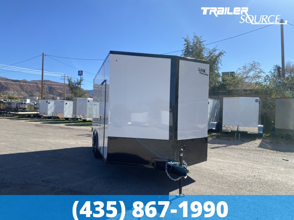 8.5x16 Look Element SE 7'6" Interior 10K Tandem Axle Enclosed Cargo