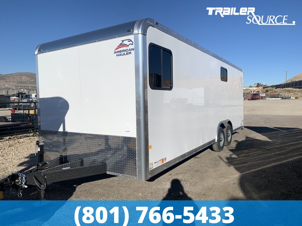 8.5x20 Haulmark Grizzly HD Office Commericial Duty 7'0" Interior 10K Tandem Axle Enclosed Cargo