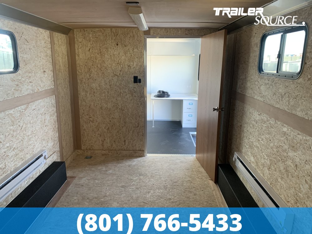 8.5x20 Haulmark Grizzly HD Office Commericial Duty 7'0" Interior 10K Tandem Axle Enclosed Cargo