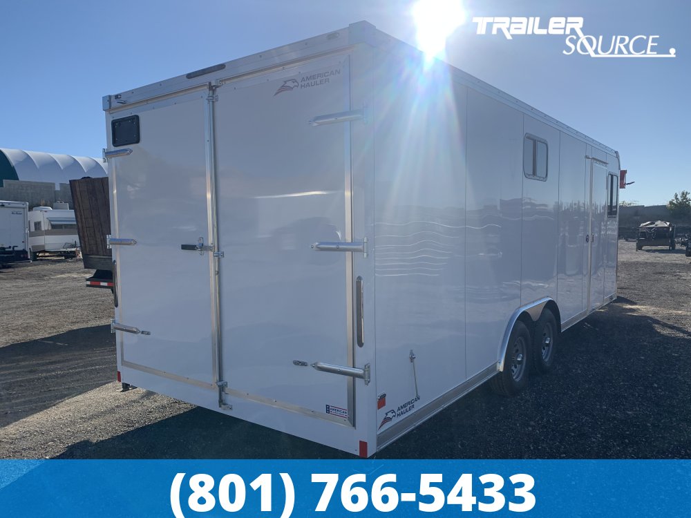 8.5x20 Haulmark Grizzly HD Office Commericial Duty 7'0" Interior 10K Tandem Axle Enclosed Cargo