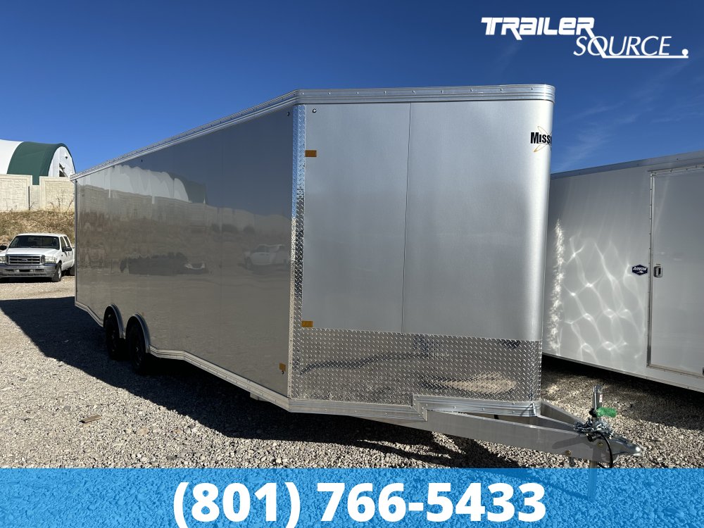 8.5x29 Alcom Aluminum Snowmobile 7'6" Interior Enclosed Cargo