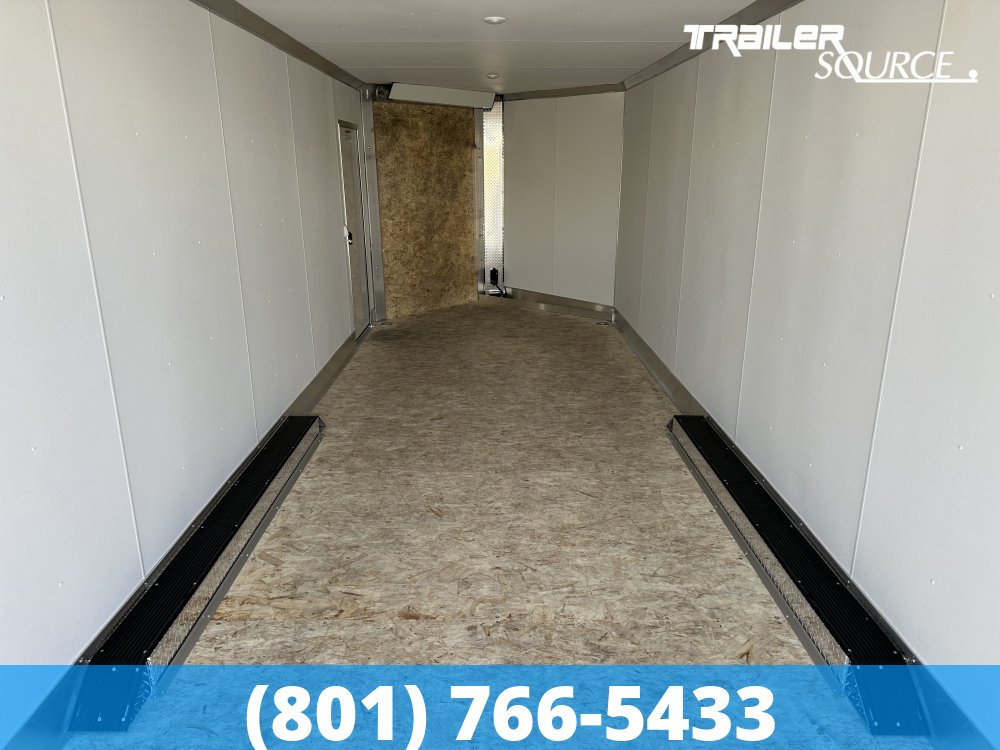 8.5x29 Alcom Aluminum Snowmobile 7'6" Interior Enclosed Cargo