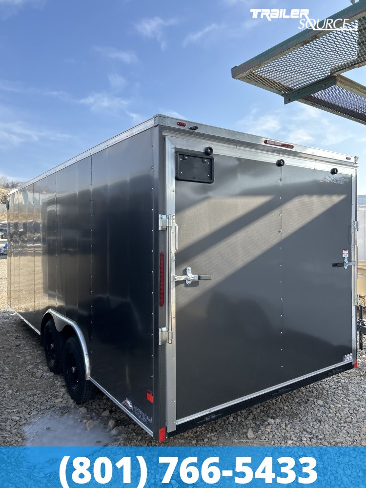 8.5x20 American Hauler Arrow Deluxe Enclosed Cargo Trailer - 7'0" Interior - 10K GVWR Dovetail