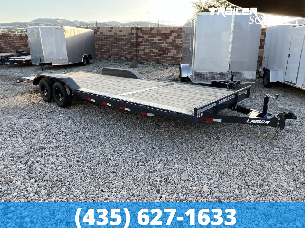 102x24 Lamar CC WideBody Drive Over Fenders 10K Car Hauler