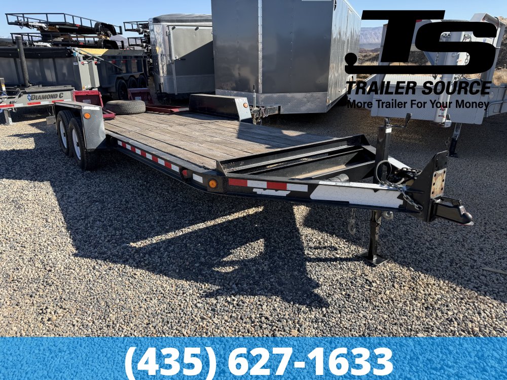 7x18 Carson  Flatbed Car Hauler