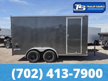 7x14 Haulmark Passport DELUXE Enclosed Cargo Trailer - 7'0" Interior - 7K GVWR -