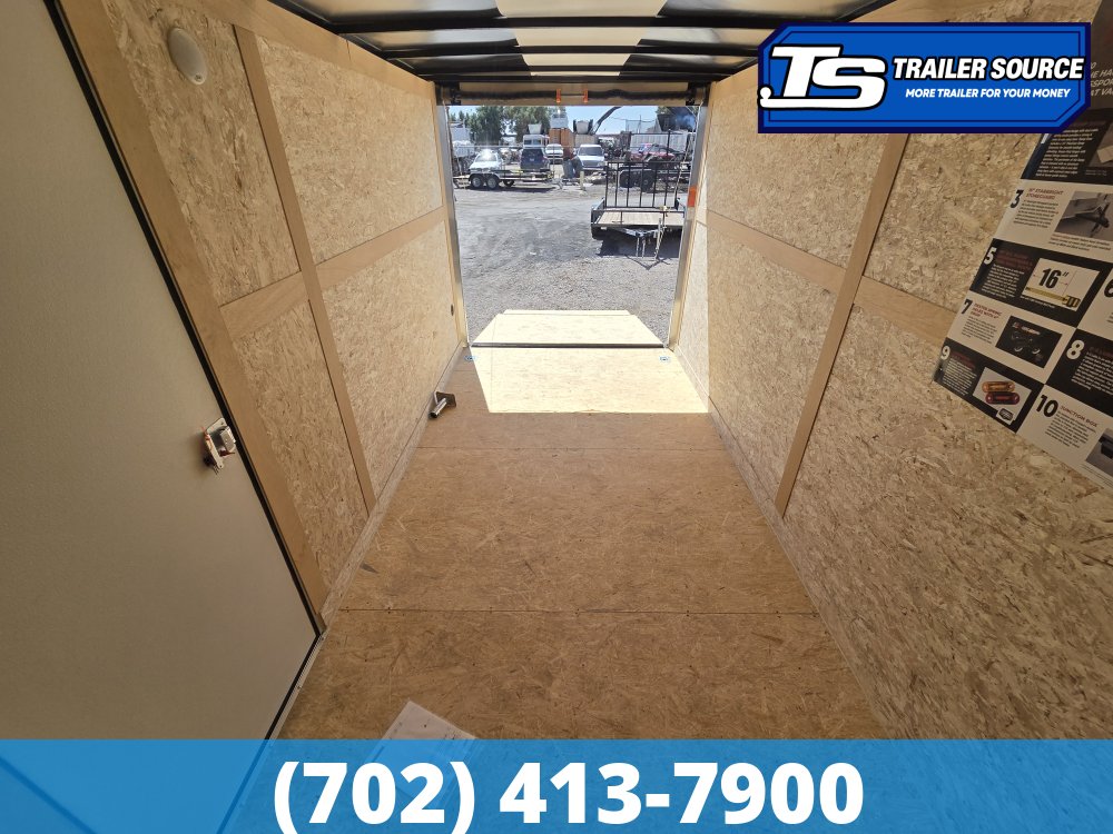 7x14 Haulmark Passport DELUXE Enclosed Cargo Trailer - 7'0" Interior - 7K GVWR -