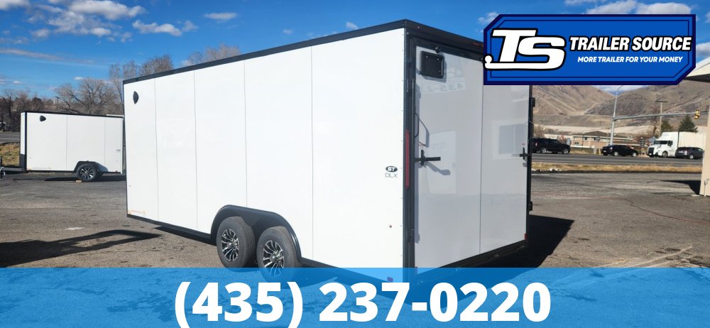 8.5x20 Look ST DLX Enclosed Cargo Trailer - 7'0" Interior - 10K GVWR - Alloy Wheels, Black Out Package