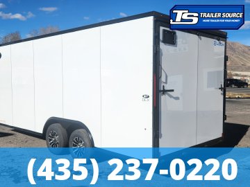 8.5x20 Look ST DLX Enclosed Cargo Trailer - 7'0" Interior - 10K GVWR - Alloy Wheels, Black Out Package