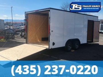 8.5x20 Look ST DLX Enclosed Cargo Trailer - 7'0" Interior - 10K GVWR - Alloy Wheels, Black Out Package