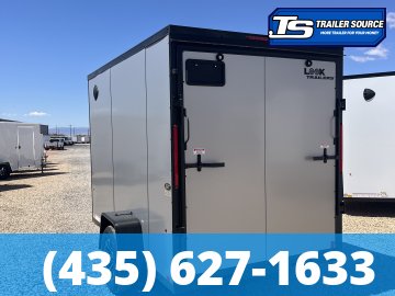 6x10 Look ST DLX Enclosed Cargo Trailer - 6'6" Interior - 3.5K GVWR - .080 PolyCor, Alloy Wheels, Black Out Package