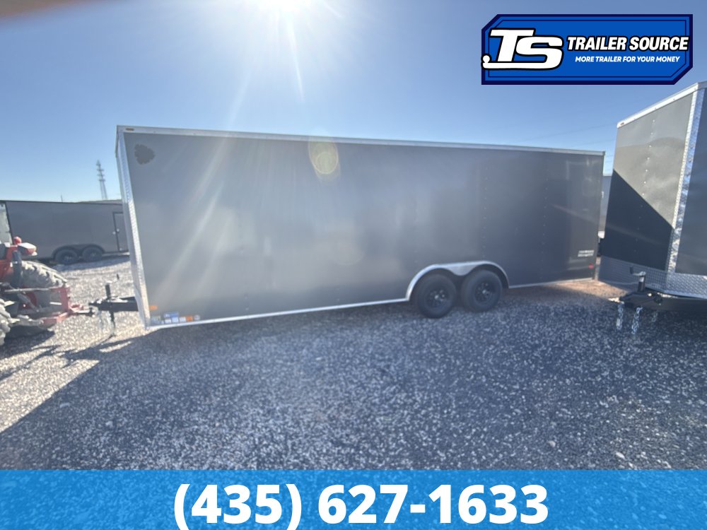 8.5x24 Haulmark Passport Enclosed Cargo Trailer - 7'0" Interior - 10K GVWR - .080 PolyCor, Dovetail