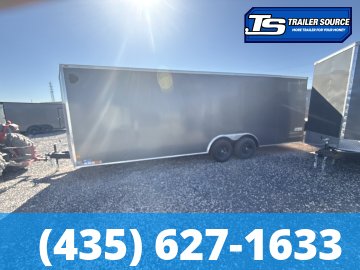8.5x24 Haulmark Passport Enclosed Cargo Trailer - 7'0" Interior - 10K GVWR - .080 PolyCor, Dovetail