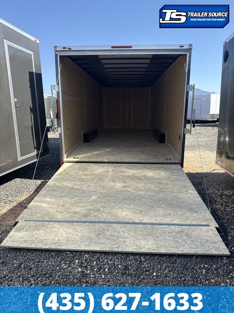 8.5x24 Haulmark Passport Enclosed Cargo Trailer - 7'0" Interior - 10K GVWR - .080 PolyCor, Dovetail