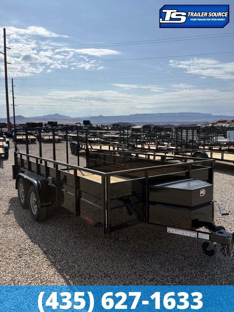 7x14 Echo ELS-12-15T Landscape Utility Trailer - 7K GVWR -