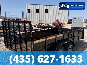 7x14 Echo ELS-12-15T Landscape Utility Trailer - 7K GVWR -