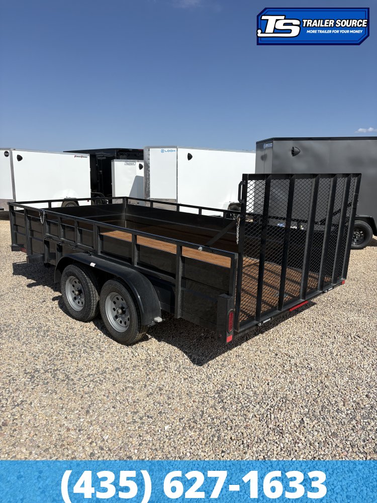 7x14 Echo ELS-12-15T Landscape Utility Trailer - 7K GVWR -