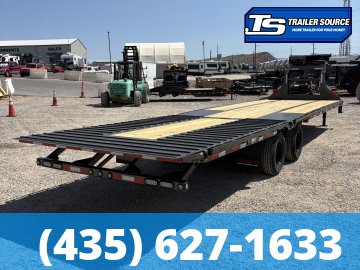 8.5x32 Maxx-D YDX Gooseneck Hydraulic Dovetail Equipment Trailer - 25K GVWR -
