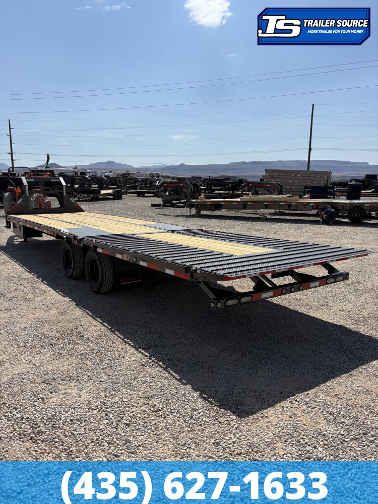 8.5x32 Maxx-D YDX Gooseneck Hydraulic Dovetail Equipment Trailer - 25K GVWR -