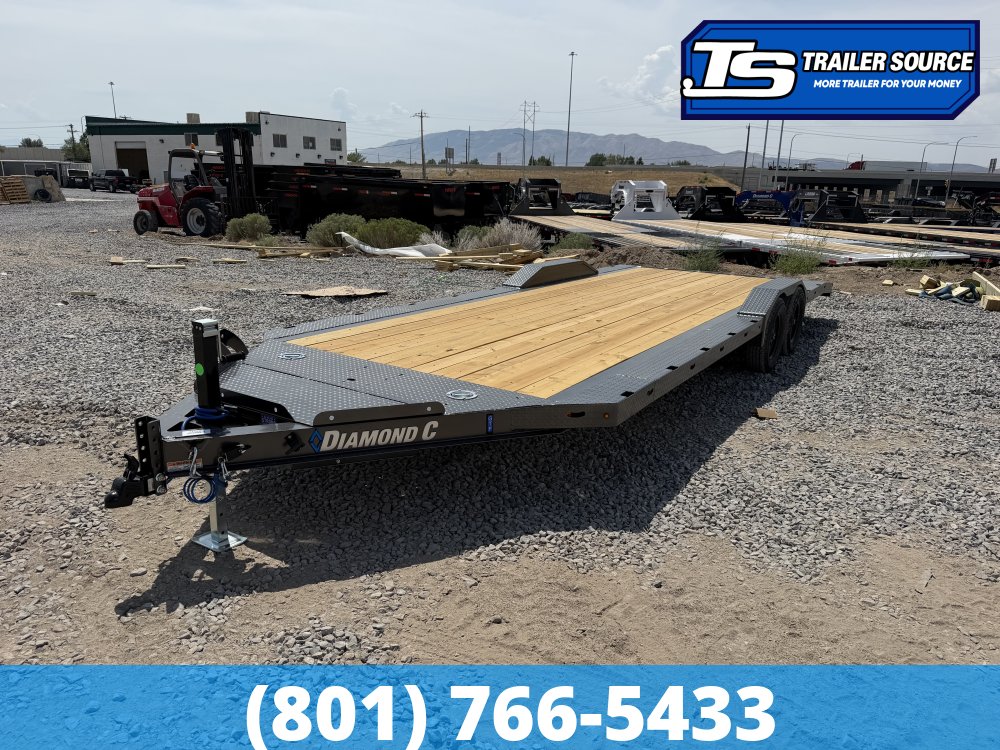 8.5x22 Diamond C GTF 206 Flatbed Car Hauler