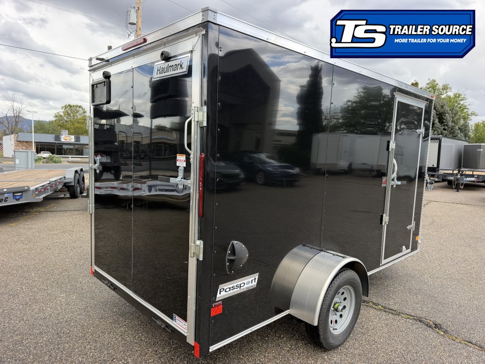 6x12 Haulmark Passport Enclosed Cargo Trailer - 6'6" Interior - 3.5K GVWR - .080 PolyCor