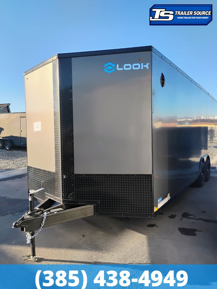 8.5x24 Look ST DLX Enclosed Race Car Hauler