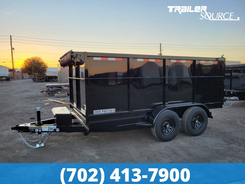 6x12 Iron Panther 44" Sides 10K Dump